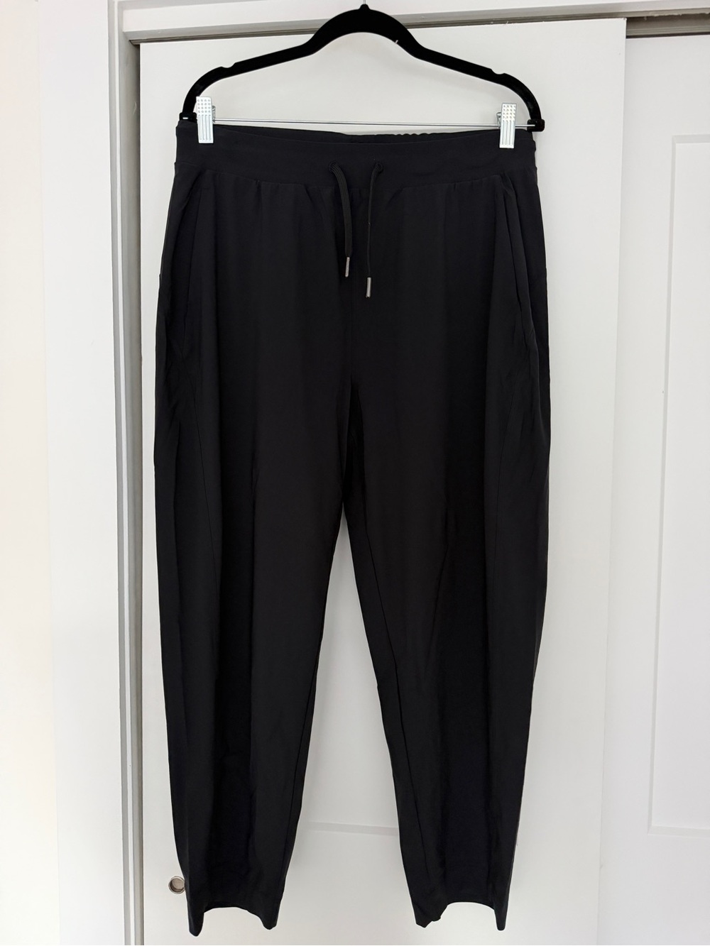 Sweaty Betty Black Drawstring Track Joggers